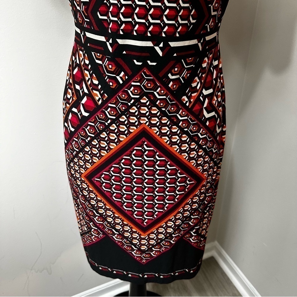 Calvin Klein Color Block Dress in Size 12 - Picture 6 of 6
